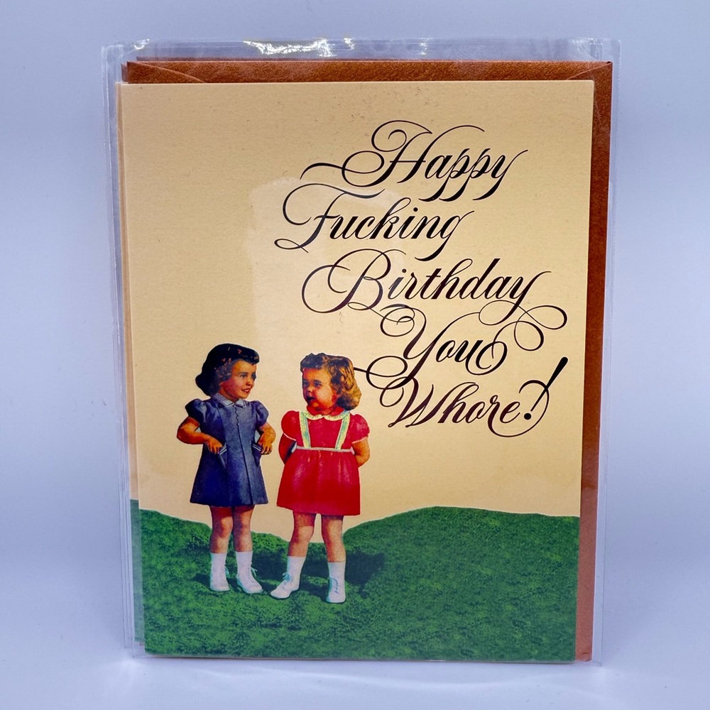 Greeting Card: Happy Birthday…